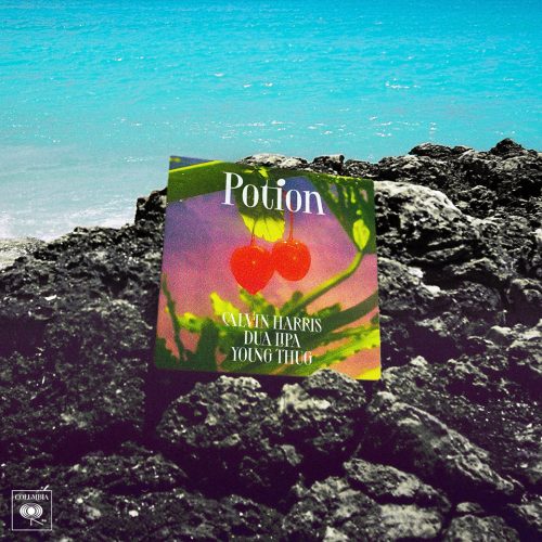 Calvin Harris - Potion ft Dua Lipa & Young Thug artwork / portada Calvin Harris - Potion ft Dua Lipa & Young Thug artwork / portada